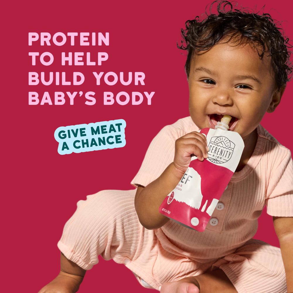 Serenity Kids recyclable pouch concept indicating eco-friendly packaging and waste reduction