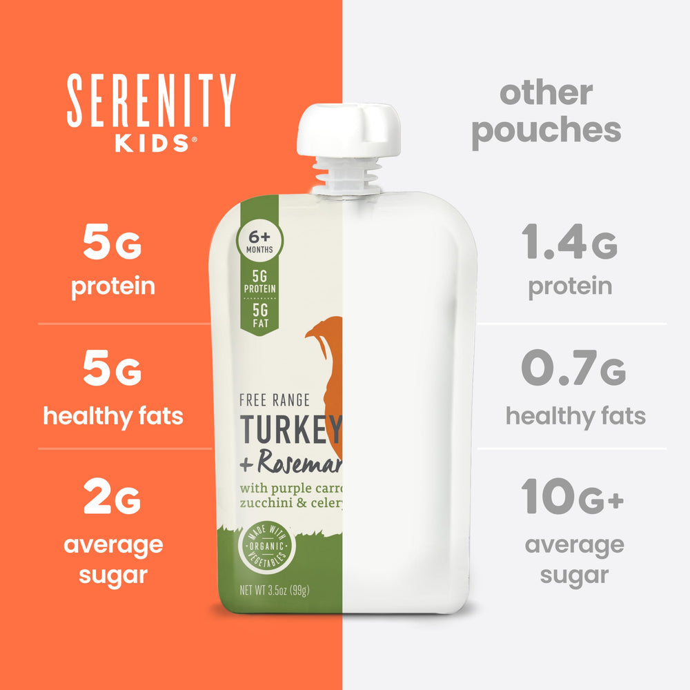 Serenity Kids TerraCycle recycling pouch instructions encouraging eco-friendly disposal.