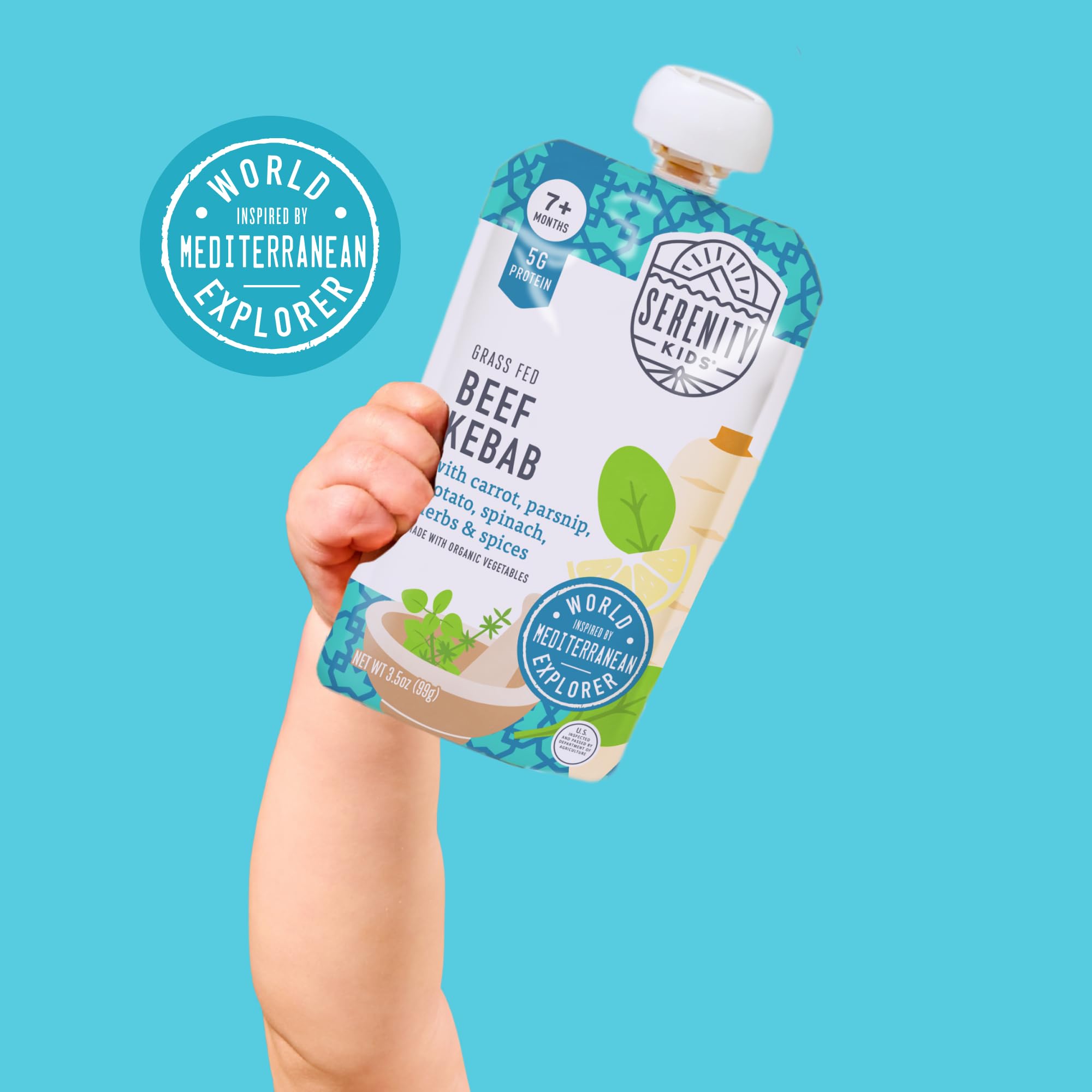 Serenity Kids TerraCycle recycling symbol signals eco-friendly disposal options.