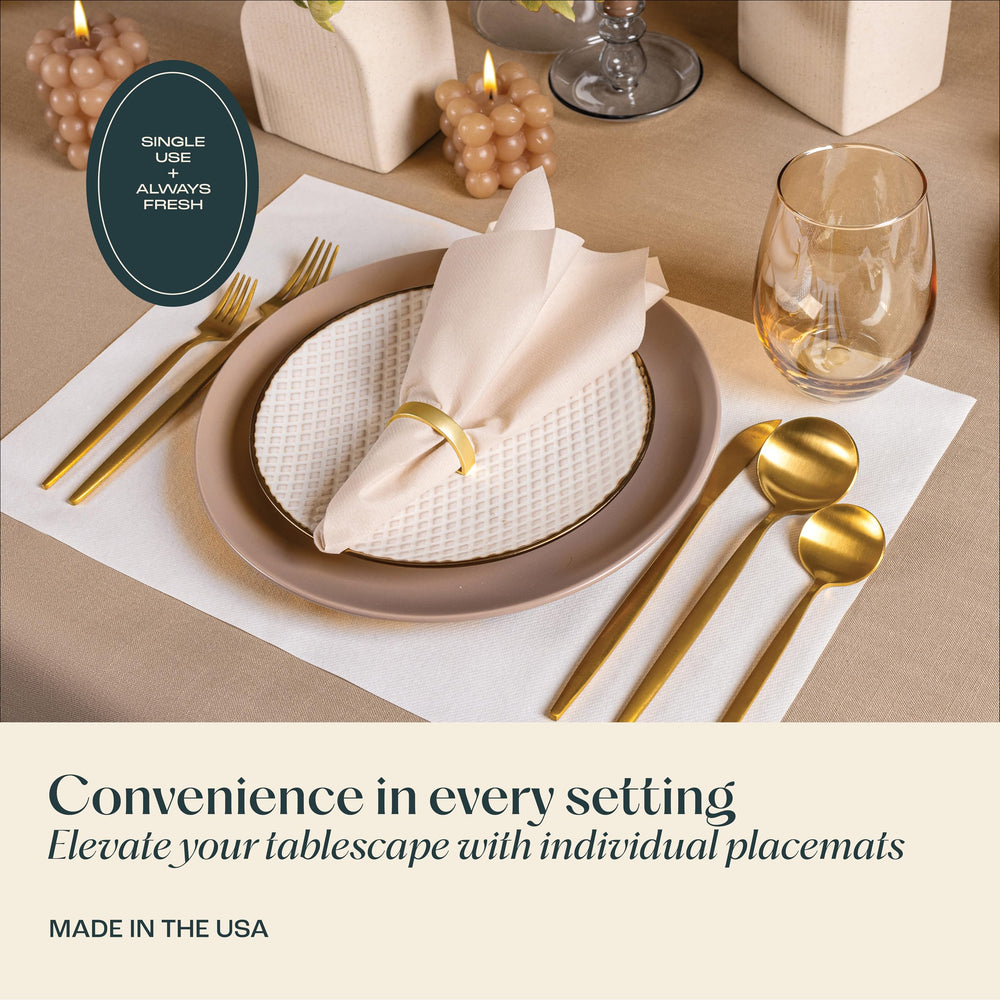 Servietto hygienic dining setup enables quick, tidy tables