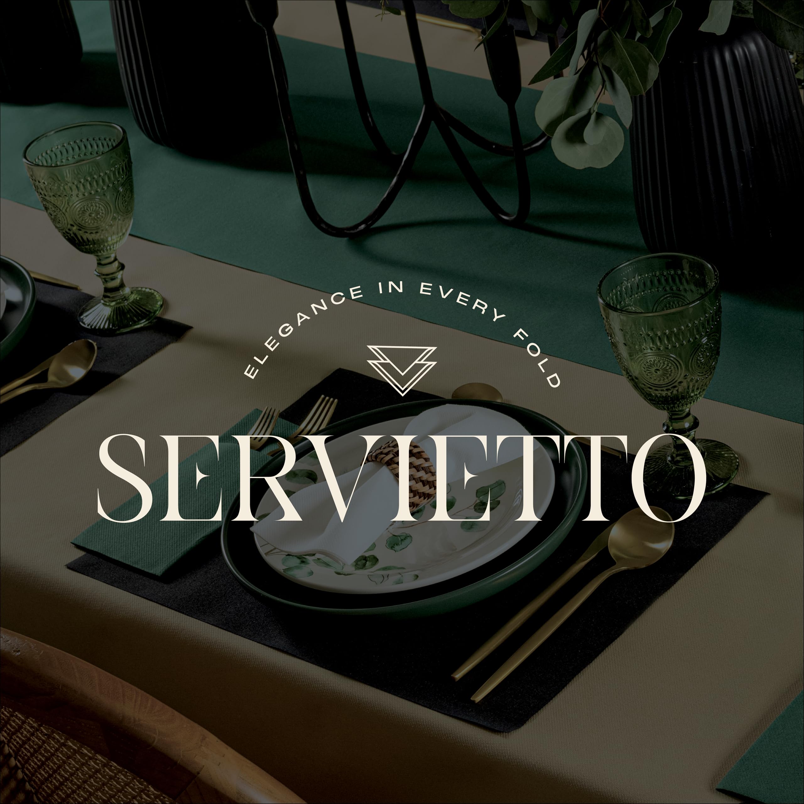 Servietto wedding party placemats create cohesive table settings