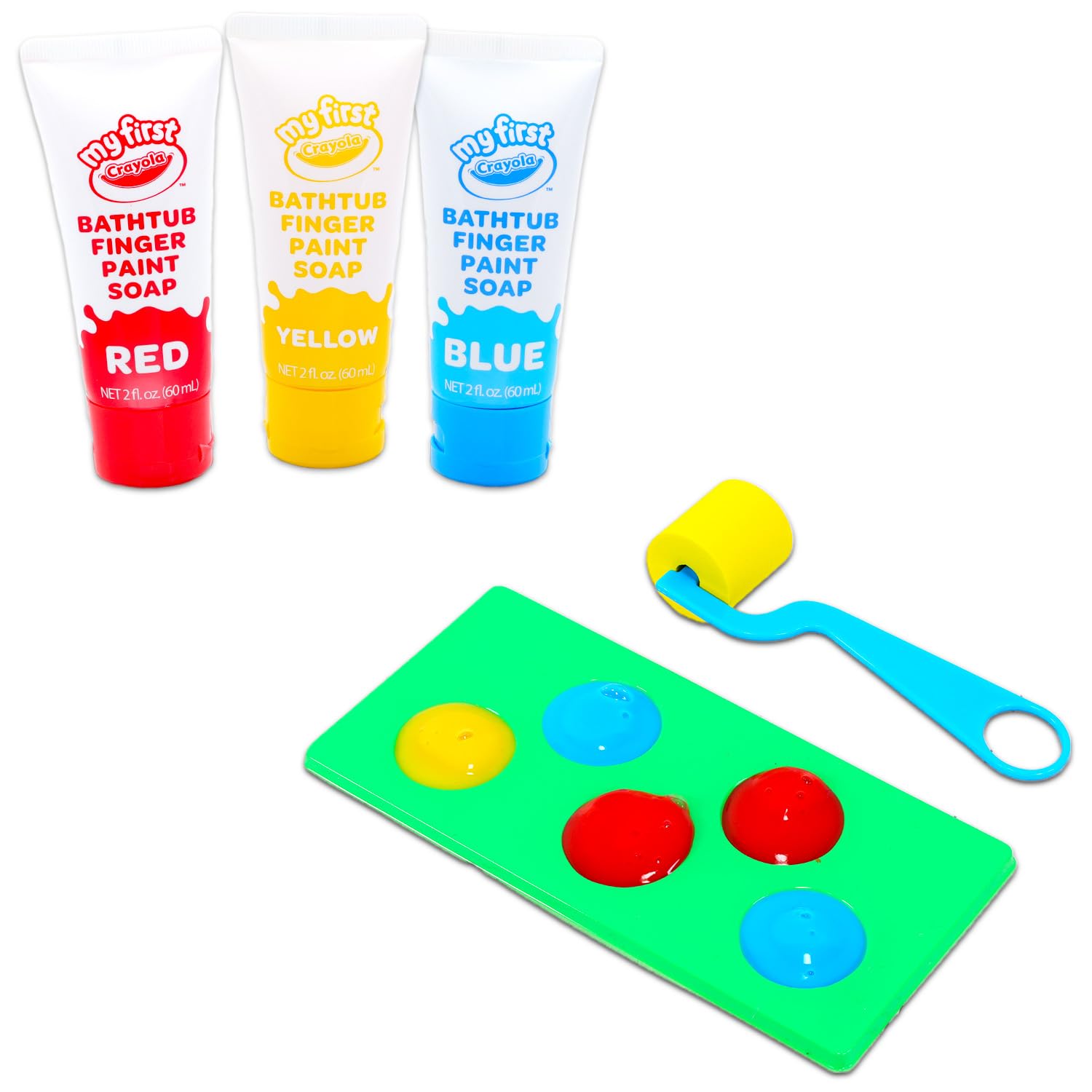 Sesame Street bath paint — colorful art time in the tub for creative play.
