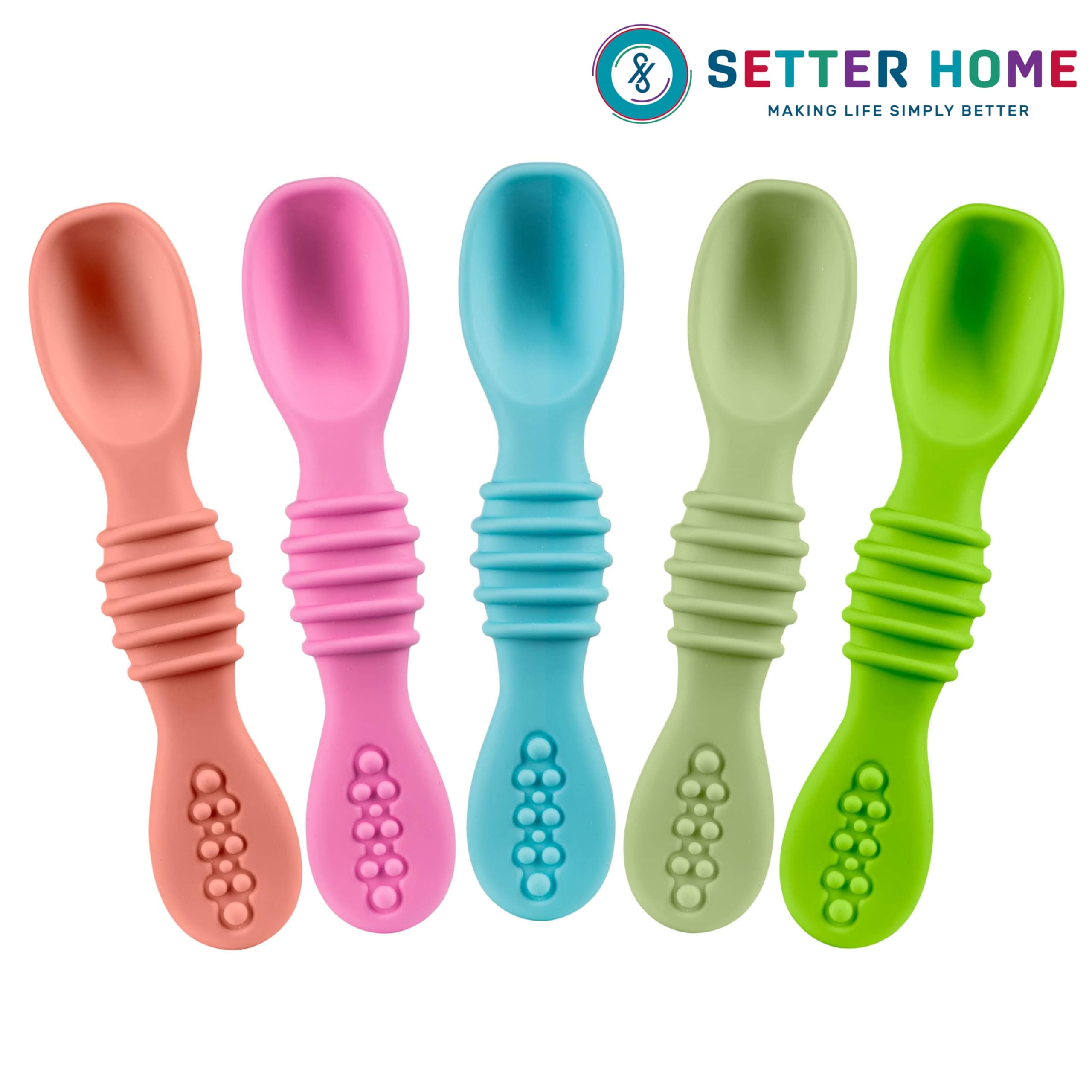 Setter Home gift worthy baby spoon set—perfect baby shower or registry gift