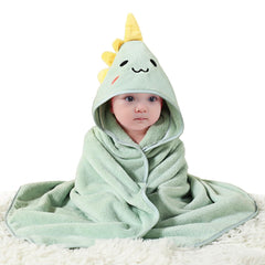 SEVDO baby towel hooded fabric close-up shows plush softness for post-bath comfort.