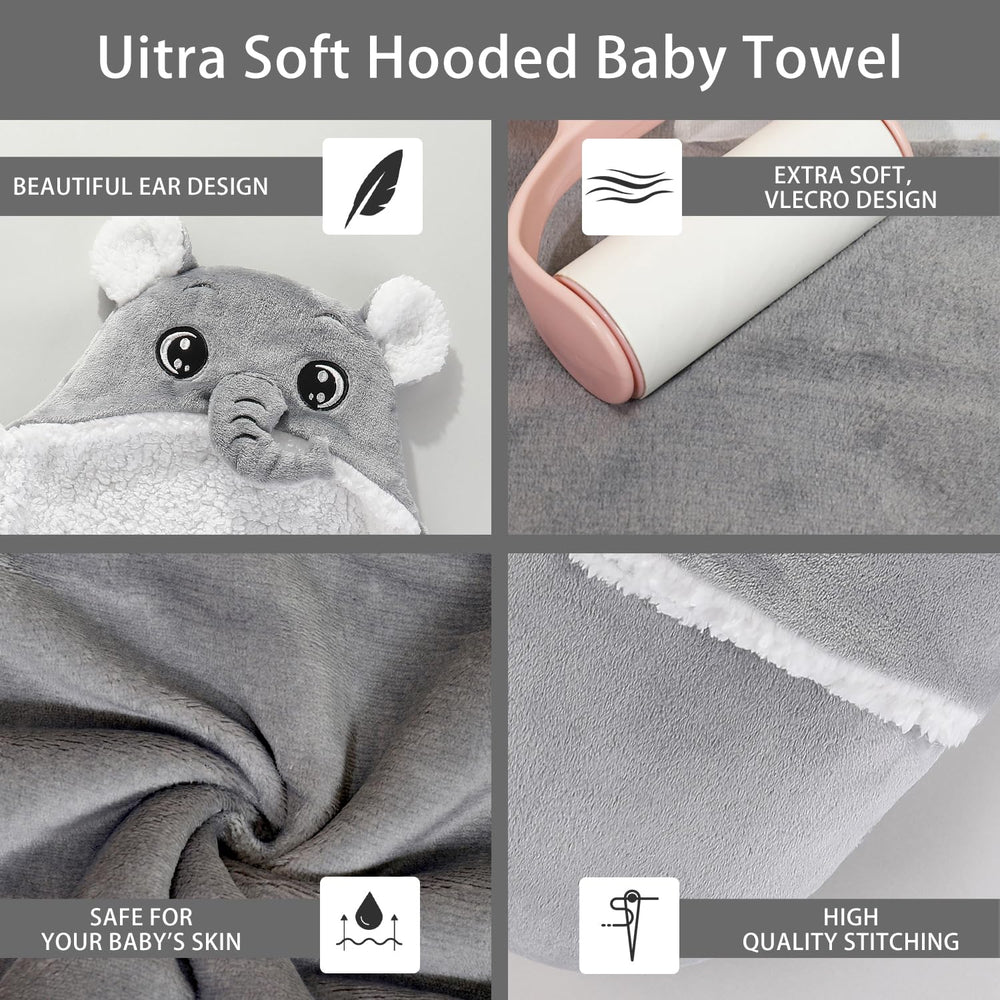 SEVDO blue bear swaddle made with breathable fabric for baby comfort.