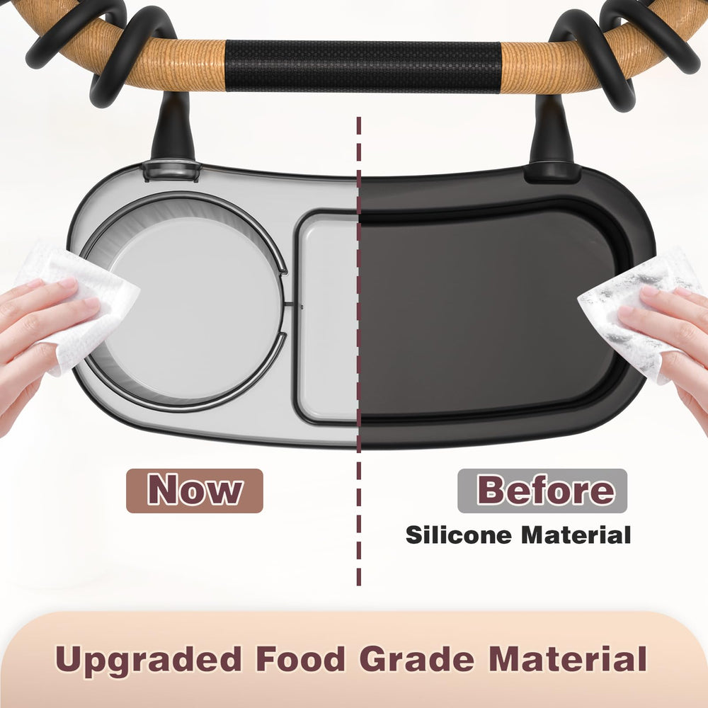 SEVEN SPARTA snack tray interior compartments for drinks and snacks