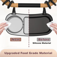 SEVEN SPARTA snack tray interior compartments for drinks and snacks