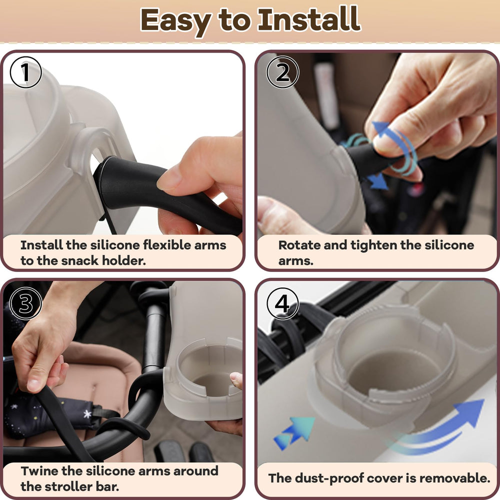 SEVEN SPARTA snack tray on-the-go use during trips and daily outings