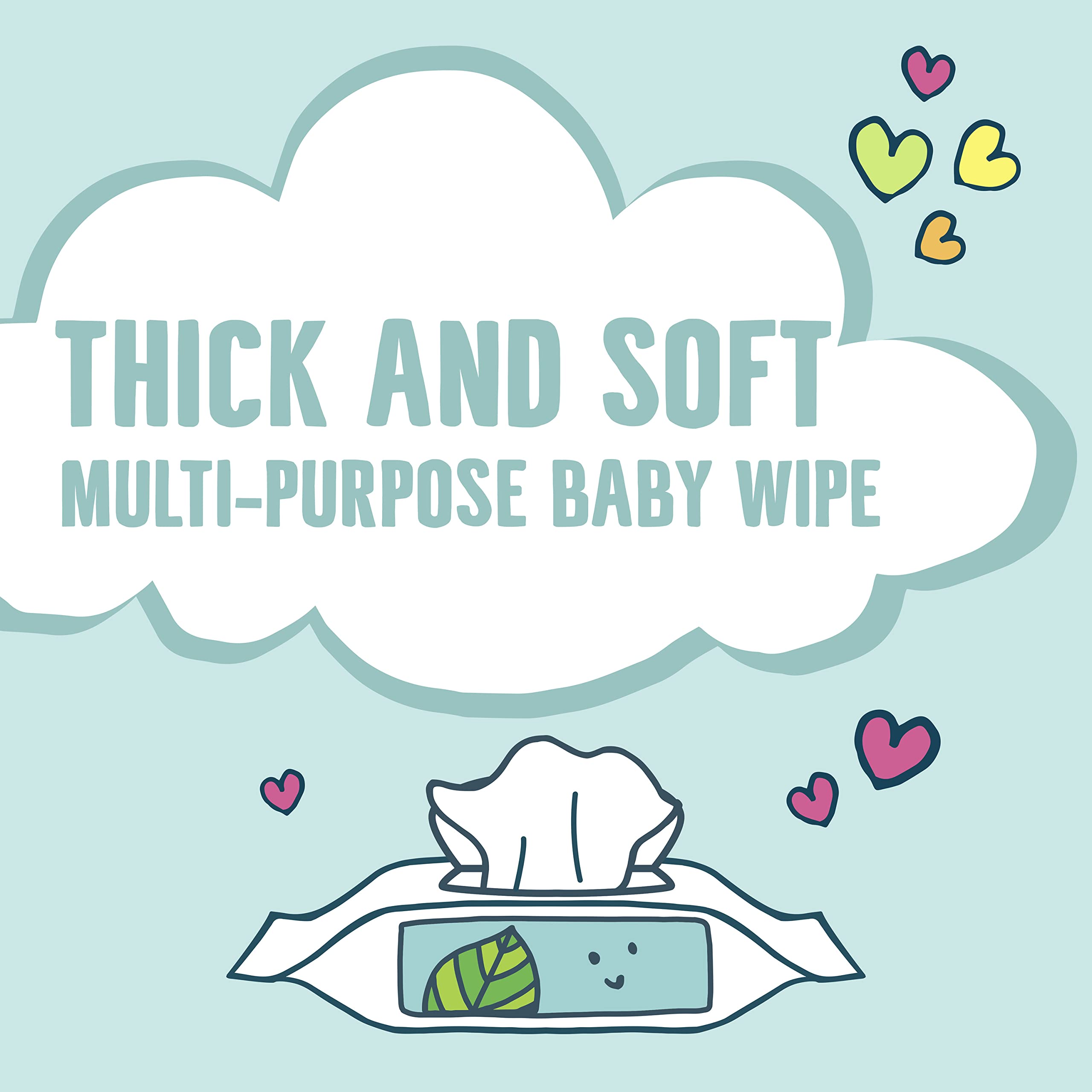 Seventh Generation wipes with Aloe Vera conditioner for soothing baby care