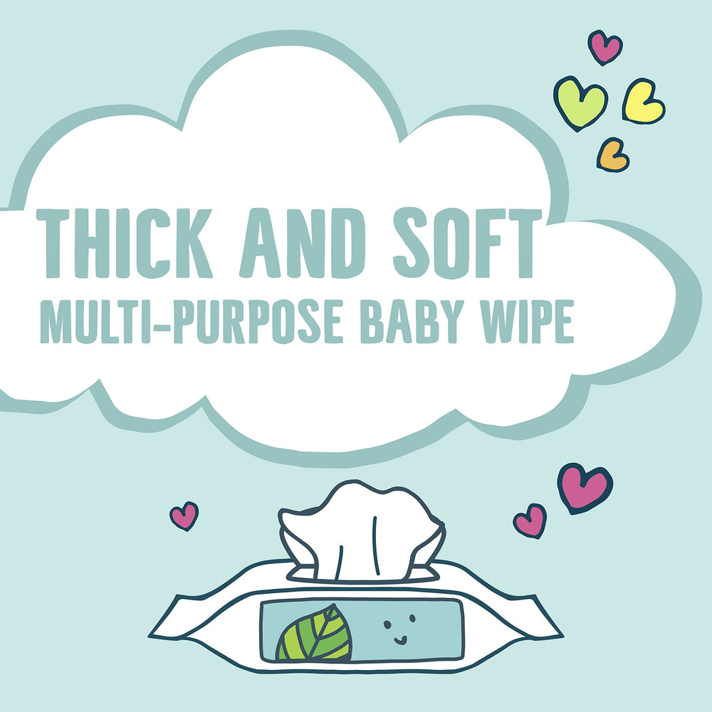 Seventh Generation wipes with Aloe Vera conditioner for soothing baby care