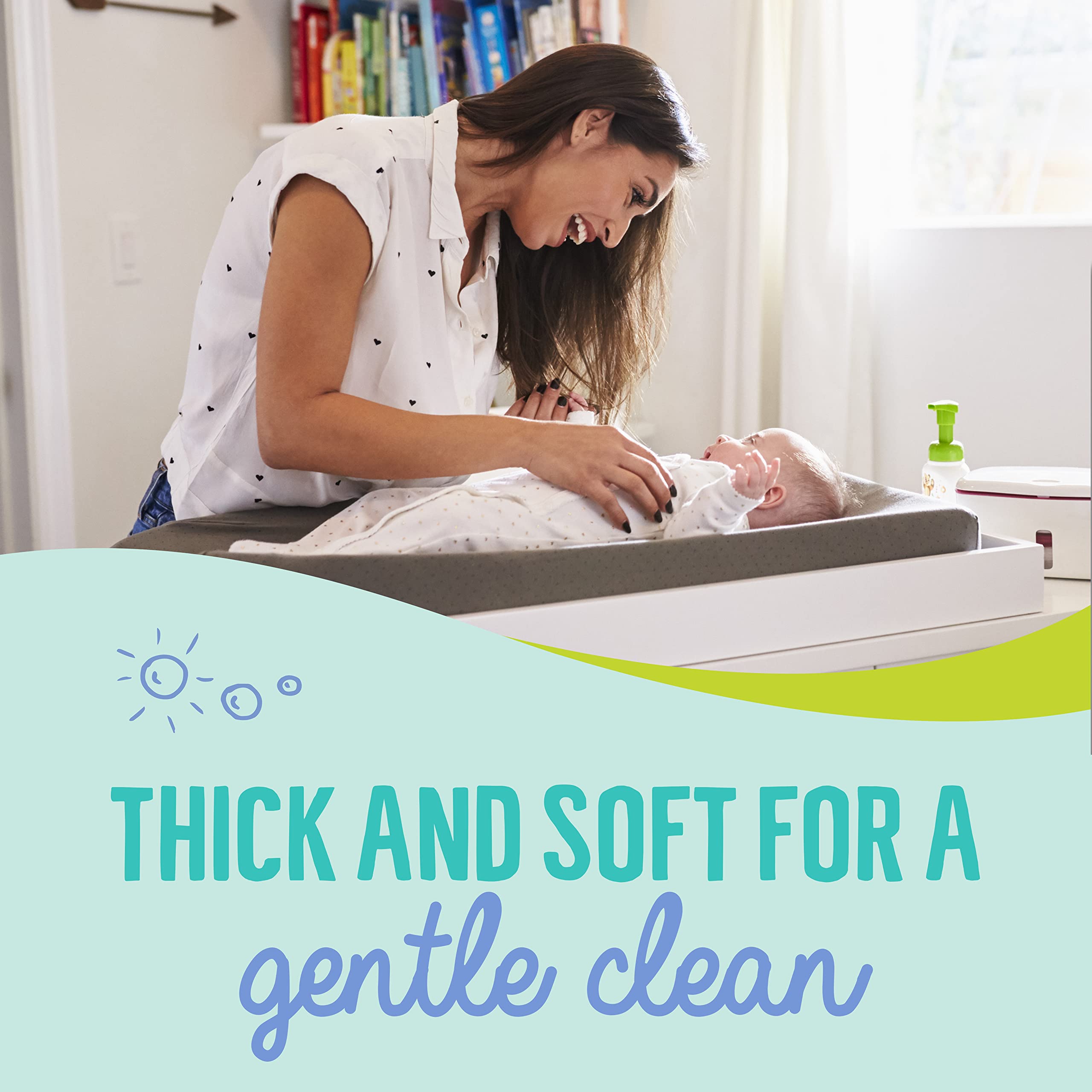 Seventh Generation wipes shown in a nursery refill setup for organized storage.