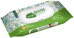 Seventh Generation Free Clear baby wipes pack, gentle clean for delicate skin.