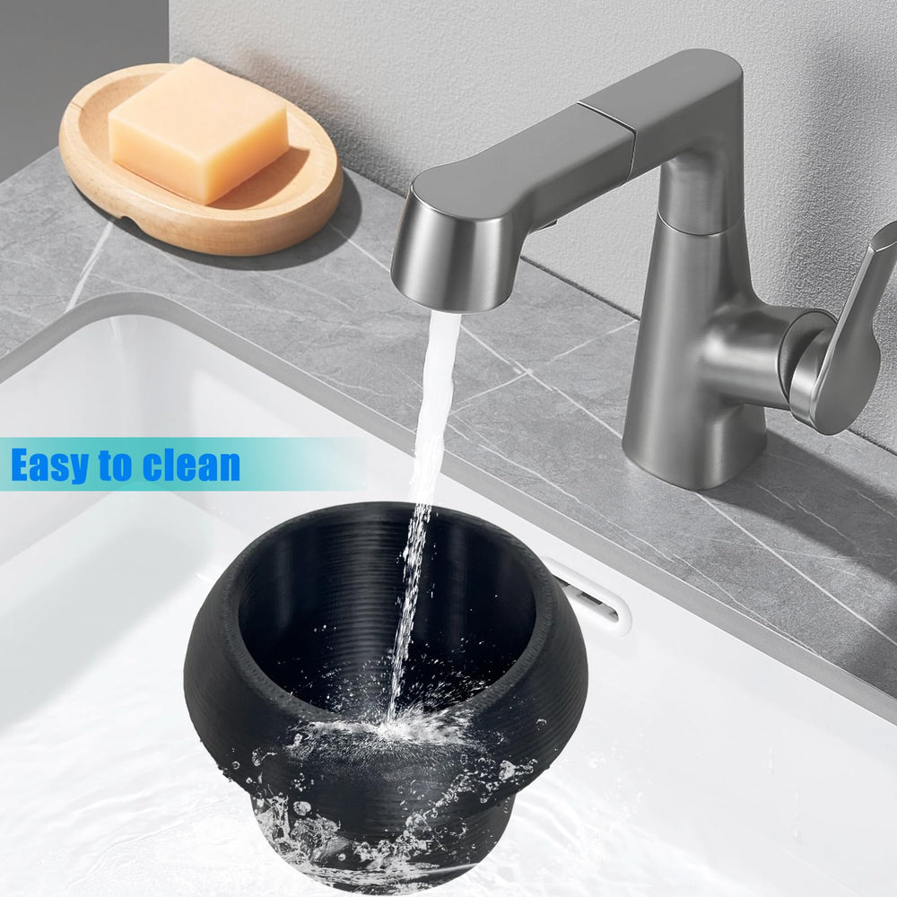 Sevomie black cup holder closeup showing compatibility
