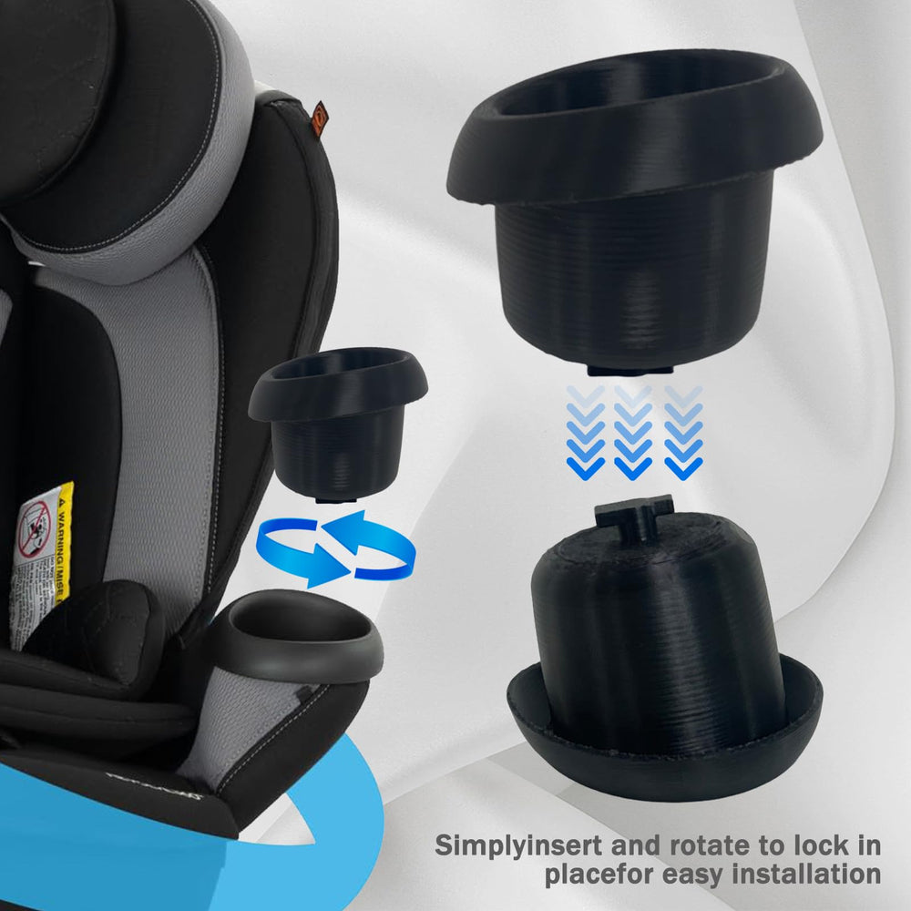 Sevomie cup holder in car during a ride