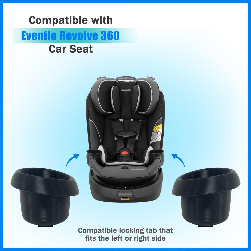 Sevomie cup holder interlocking installation demonstrates tool-free setup