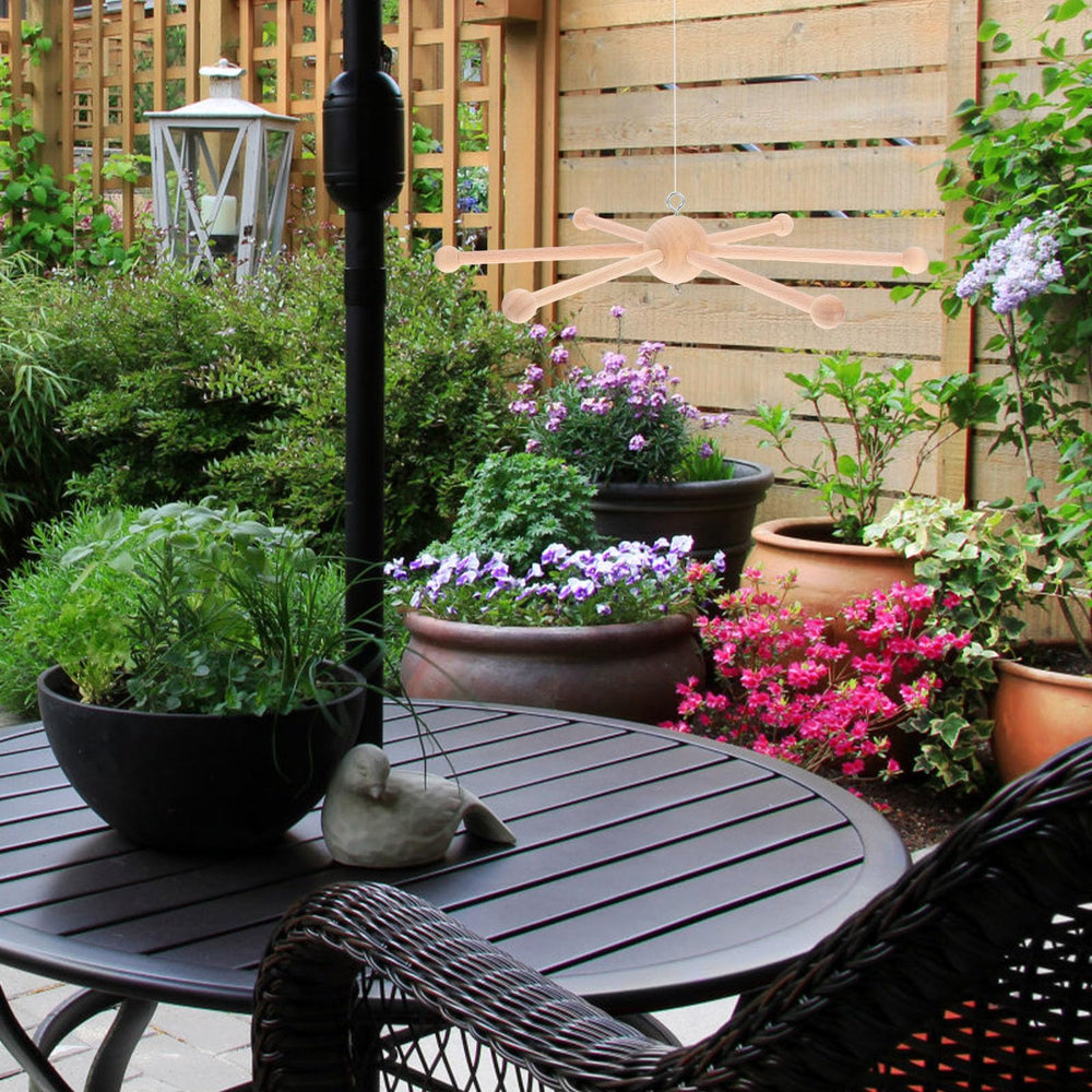 SEWACC durable wood construction promises long-lasting decorative utility.