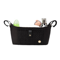 SEWBOO universal stroller organizer top view for quick, on-the-go storage