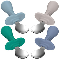 SFCCMM baby spoons with silicone handle offer a gentle, secure grip for tiny hands.