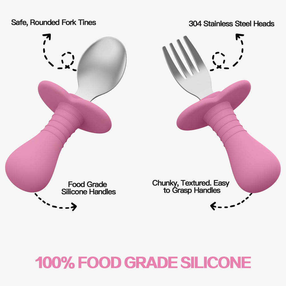 SFCCMM bendable-handle utensils adapt to growing grip.