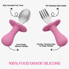 SFCCMM bendable-handle utensils adapt to growing grip.