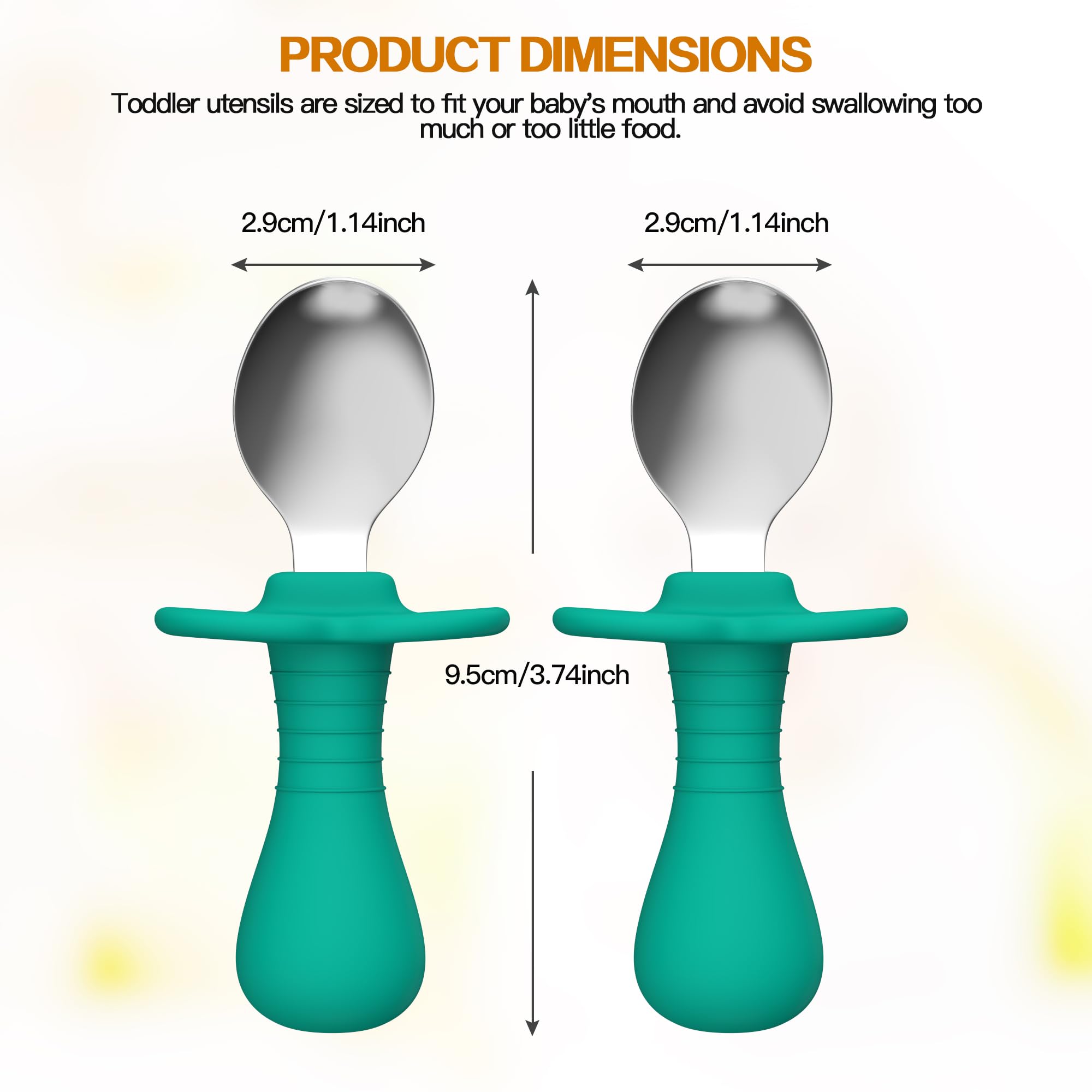 SFCCMM dishwasher-safe spoons simplify cleanup after busy family mealtimes.