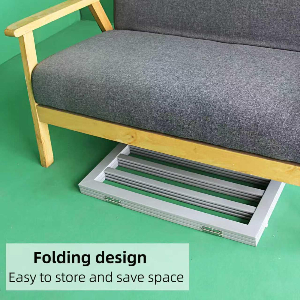 SFJC dog gate dimensions open and closed illustrate flexibility