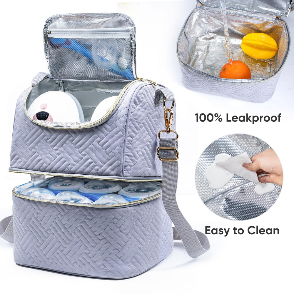 SFYBYHEART versatile bag doubles as lunch box for fruits and meals.