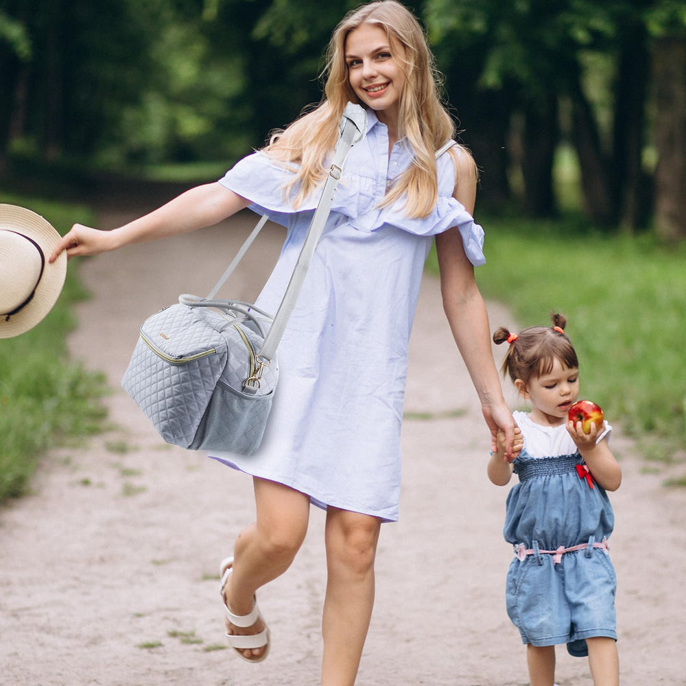 SFYBYHEART travel-ready cooler used at airport and park outings