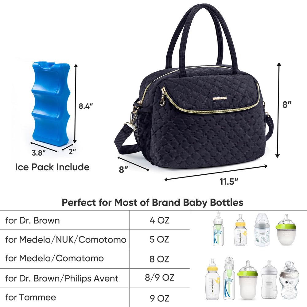 SFYBYHEART breastpump pocket secures wearable pumps during daily routines.