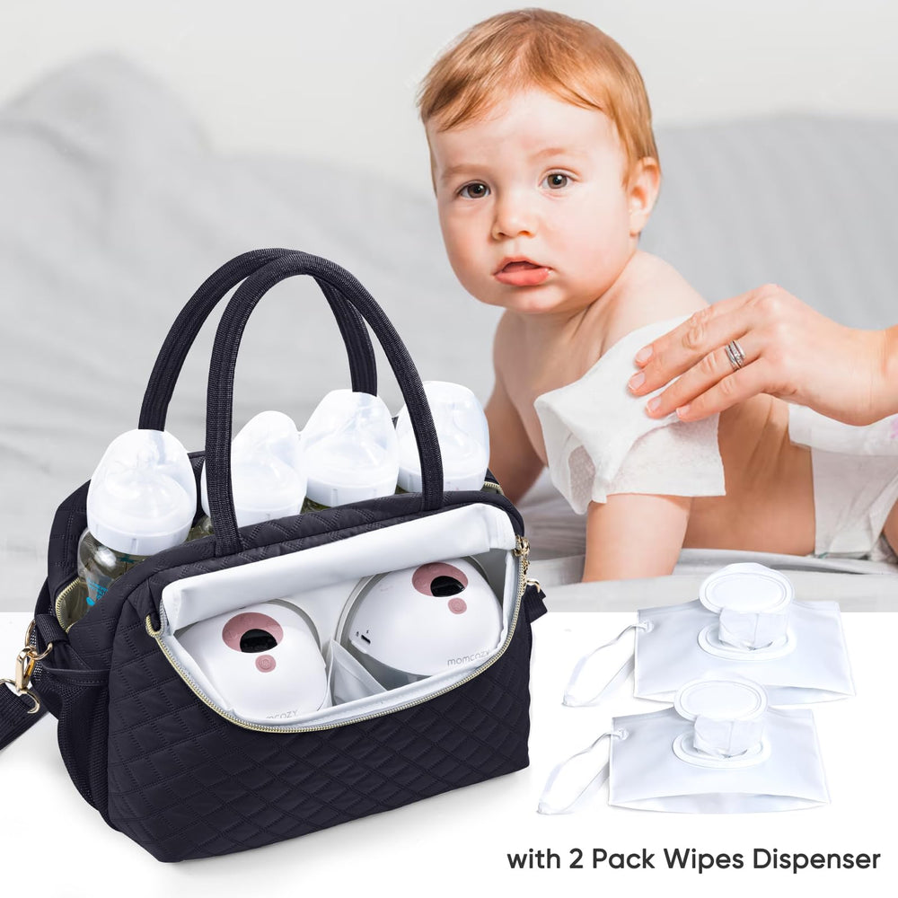 SFYBYHEART bag measures 11.5 by 5.5 by 8 inches for easy packing.
