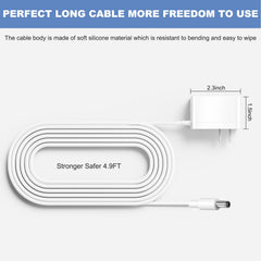 SGEOYPIL Bonoch 5V charger powers BBM05 for flexible room setup.