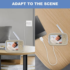 SGEOYPIL DXR-8 charger compatibility image highlights reliable power for the monitor unit.