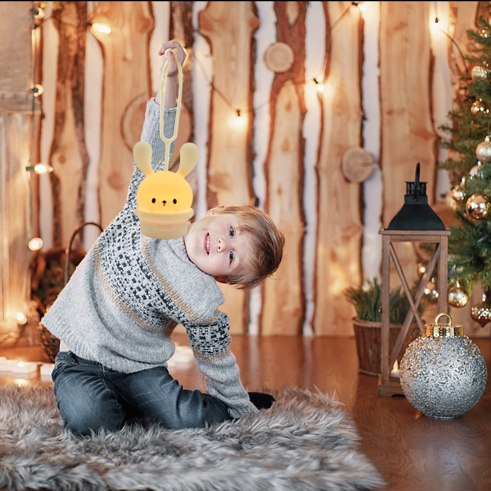 ShaArkMango nursery decor night light creates a cozy ambience in rooms.