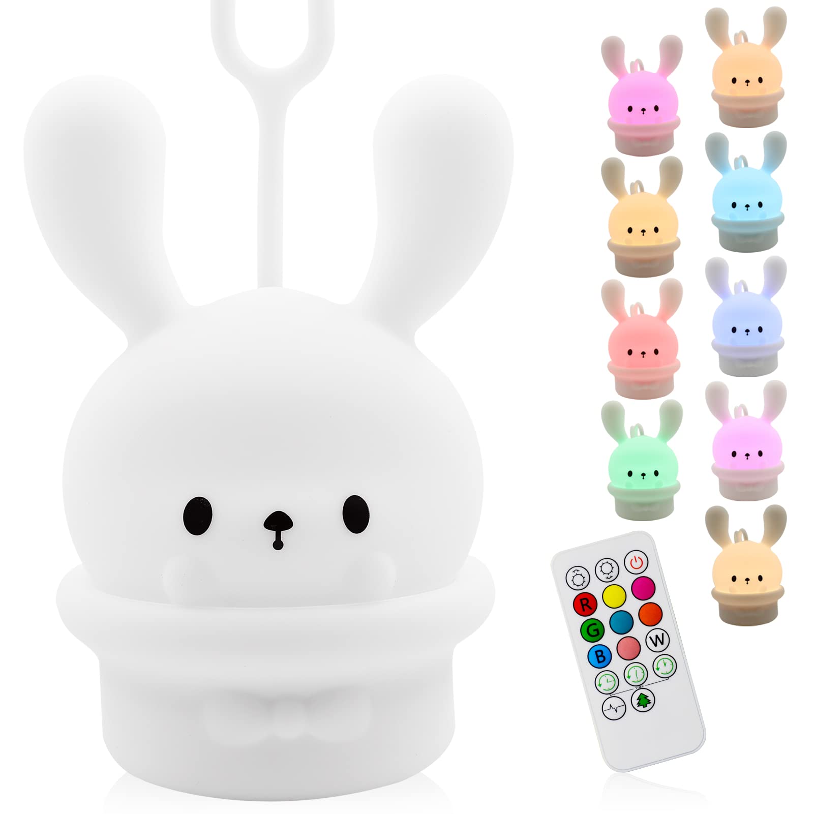 ShaArkMango night light with adjustable strap shown as portable nursery lighting.