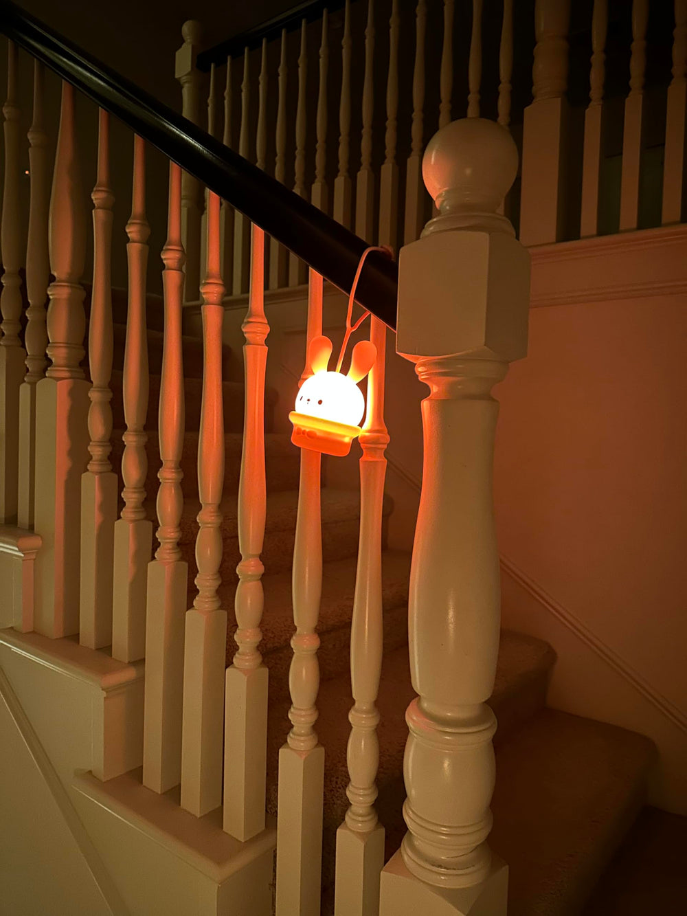 ShaArkMango soft silicone night light is easy to clean and safe for kids.