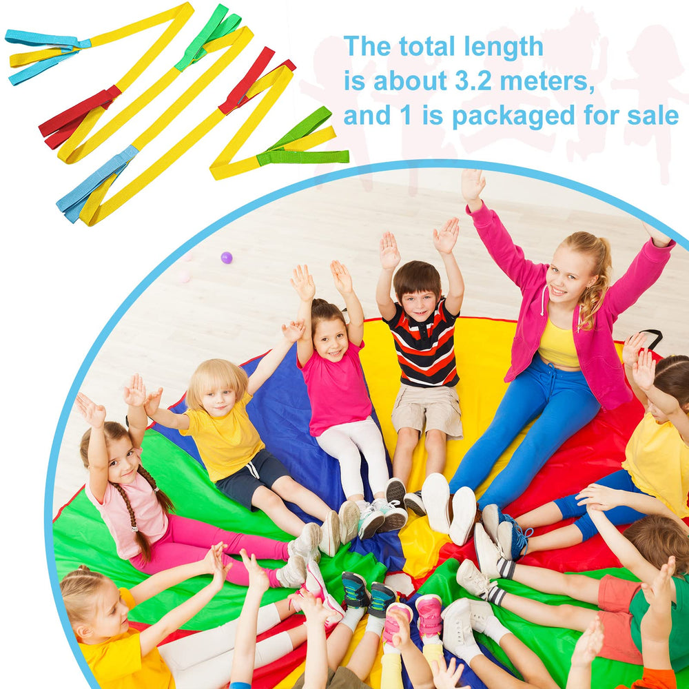Shappy washable nylon webbing ensures easy cleaning and sanitation between activities.