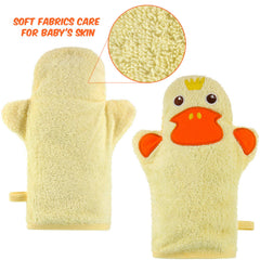 Shappy two-piece bath mitts pack for shared use.