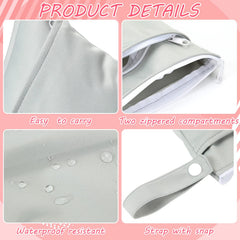 Shappy wet dry bag waterproof PUL membrane detail highlights stain resistance