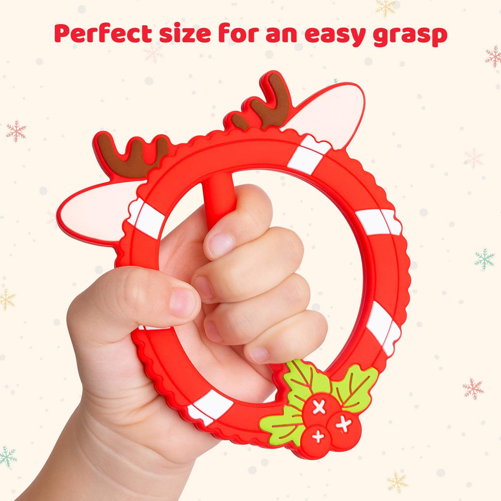 Share&Care BPA-free teether silicone highlights baby-safe material