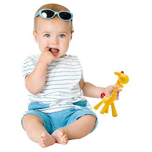 SHARE&CARE baby teether with storage box keeps toys organized.
