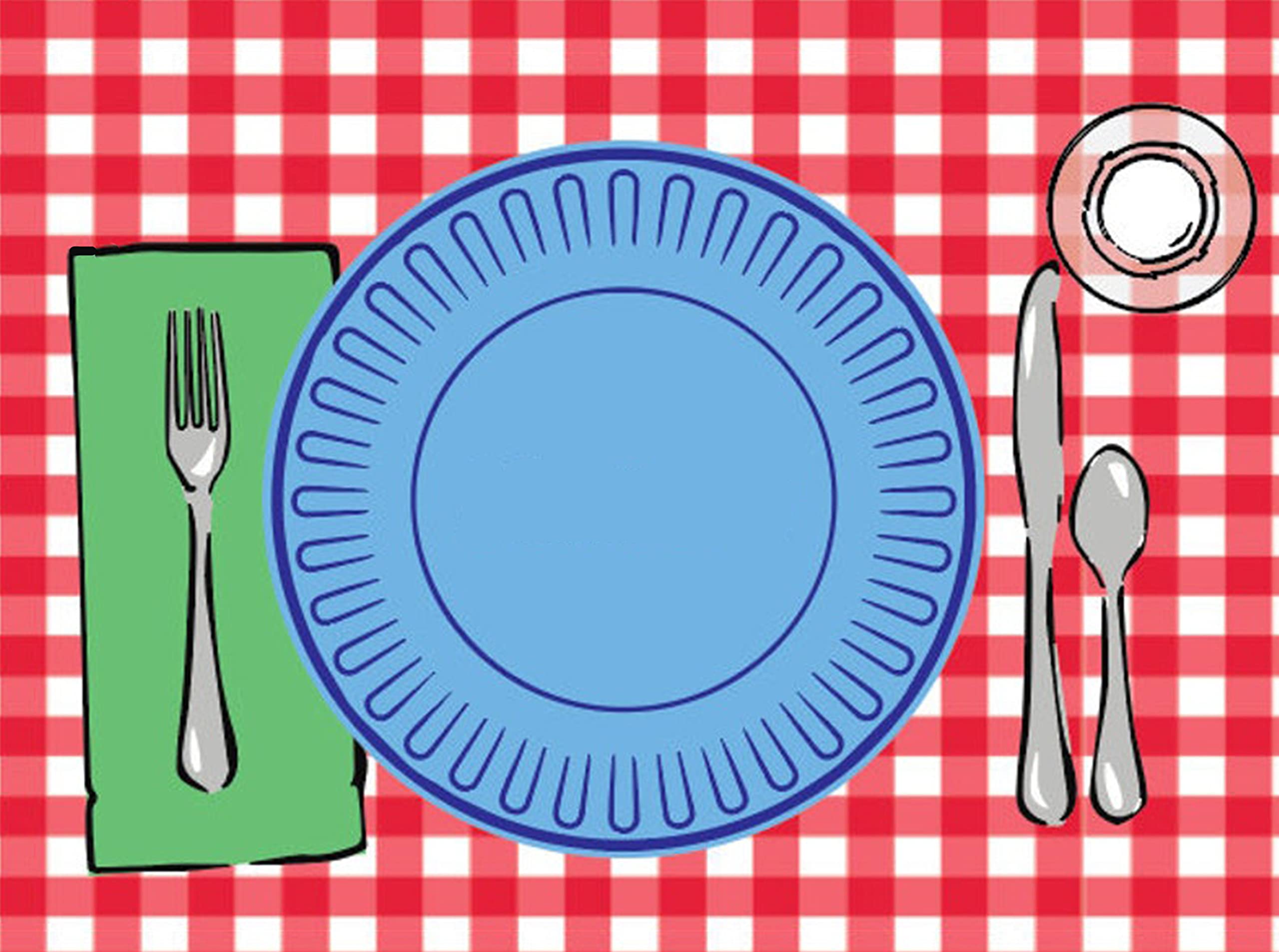SharkBliss dining protection placemat protects surfaces during meals