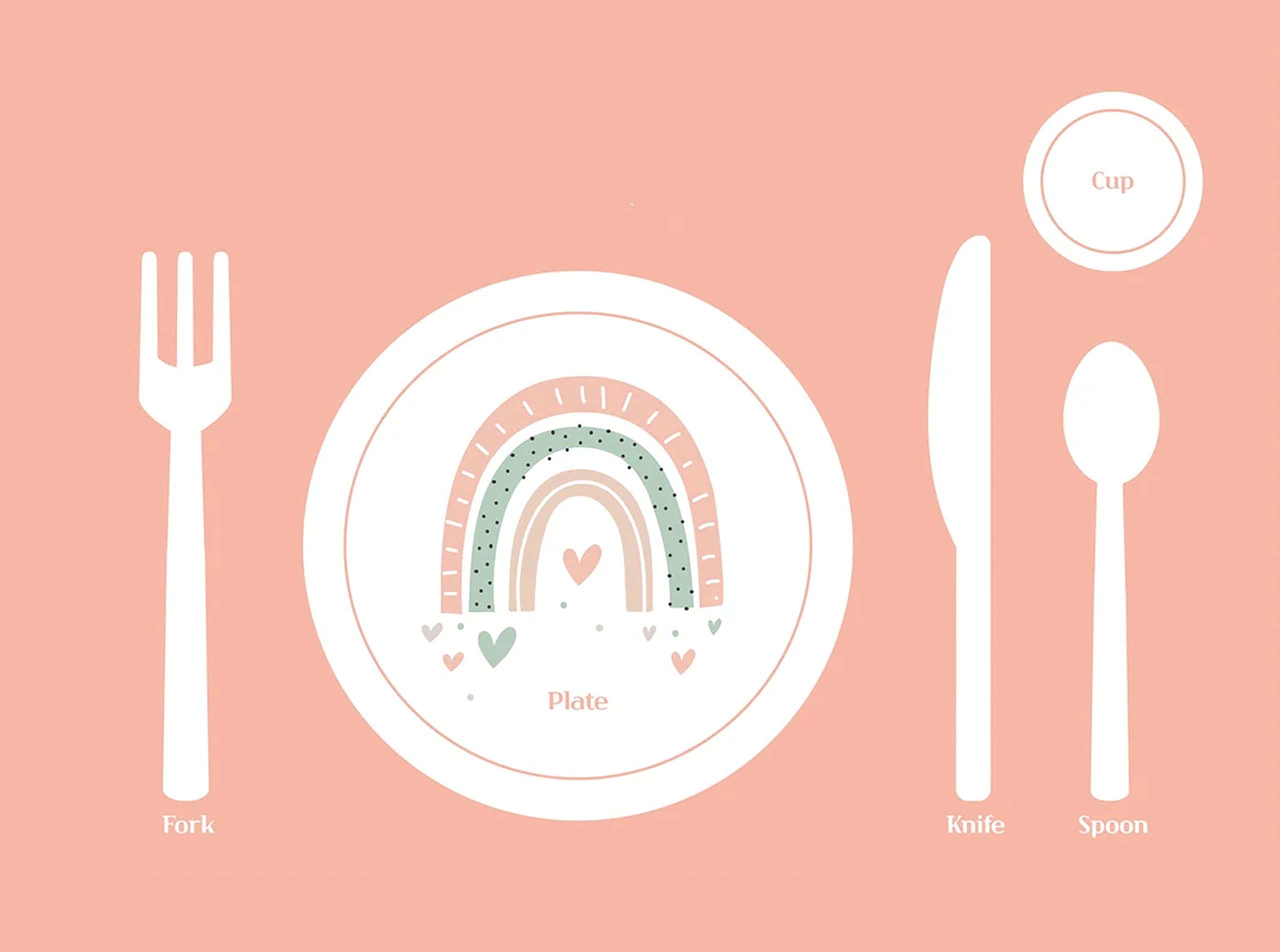 SharkBliss Montessori placemat toddler-dining-use highlights easy cleanup during meals.