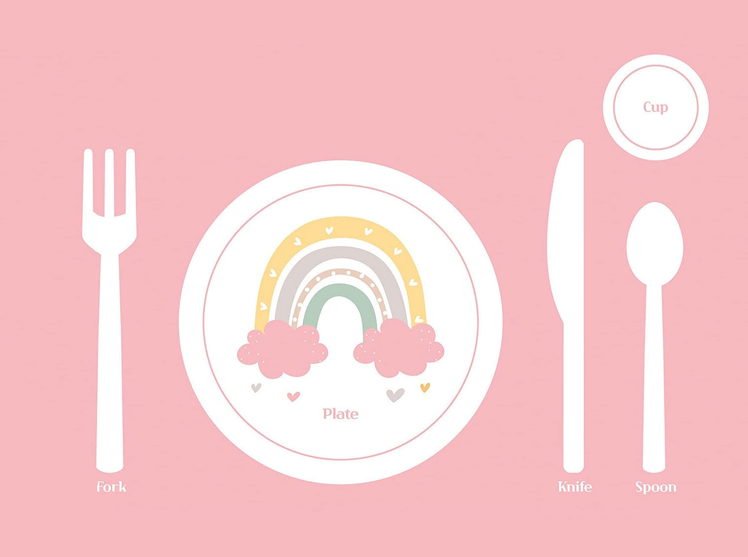 SharkBliss placemat care-washable-fabric ensures simple washing and durable reuse after meals.