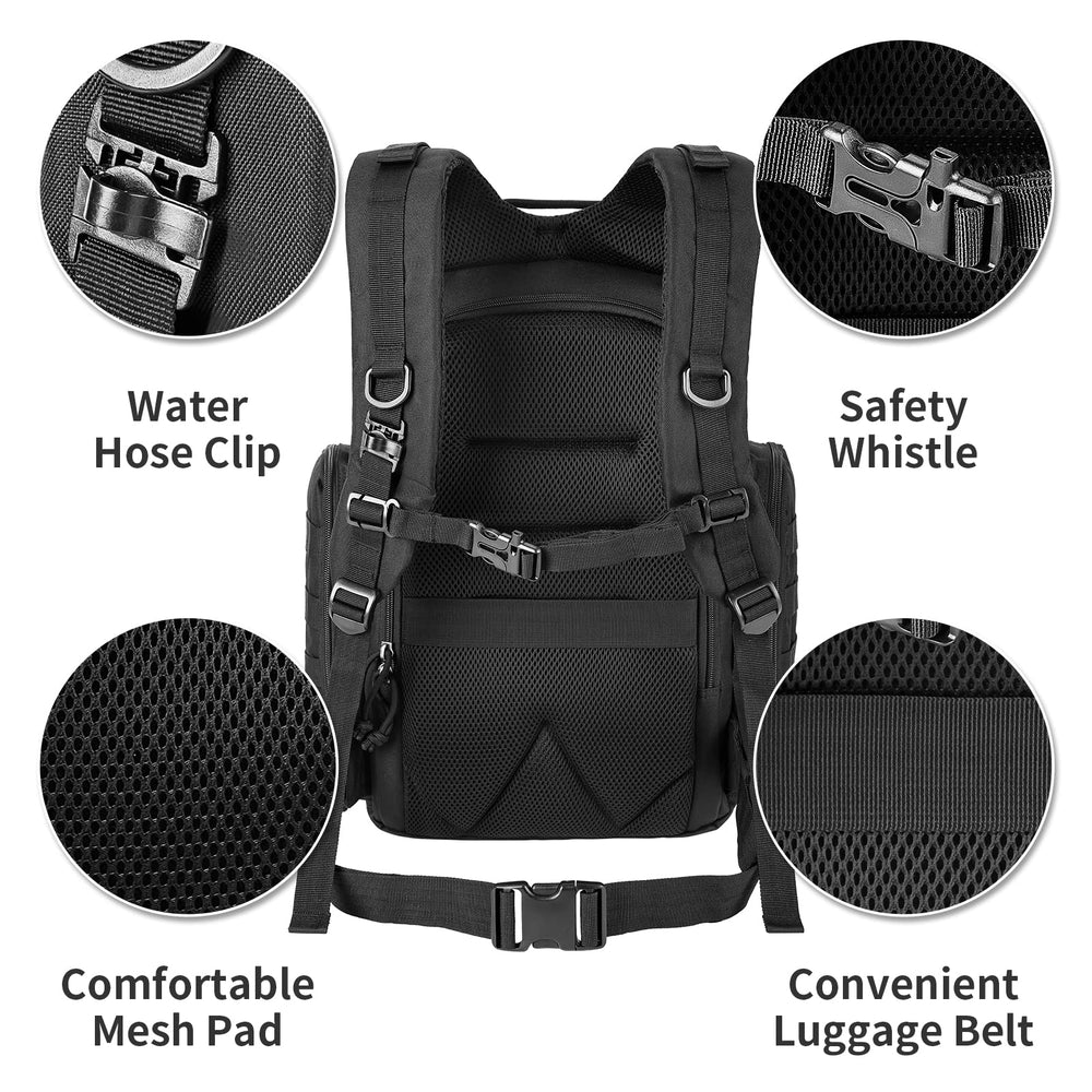 SHARKMOUTH adjustable straps customize fit for both parents on long days