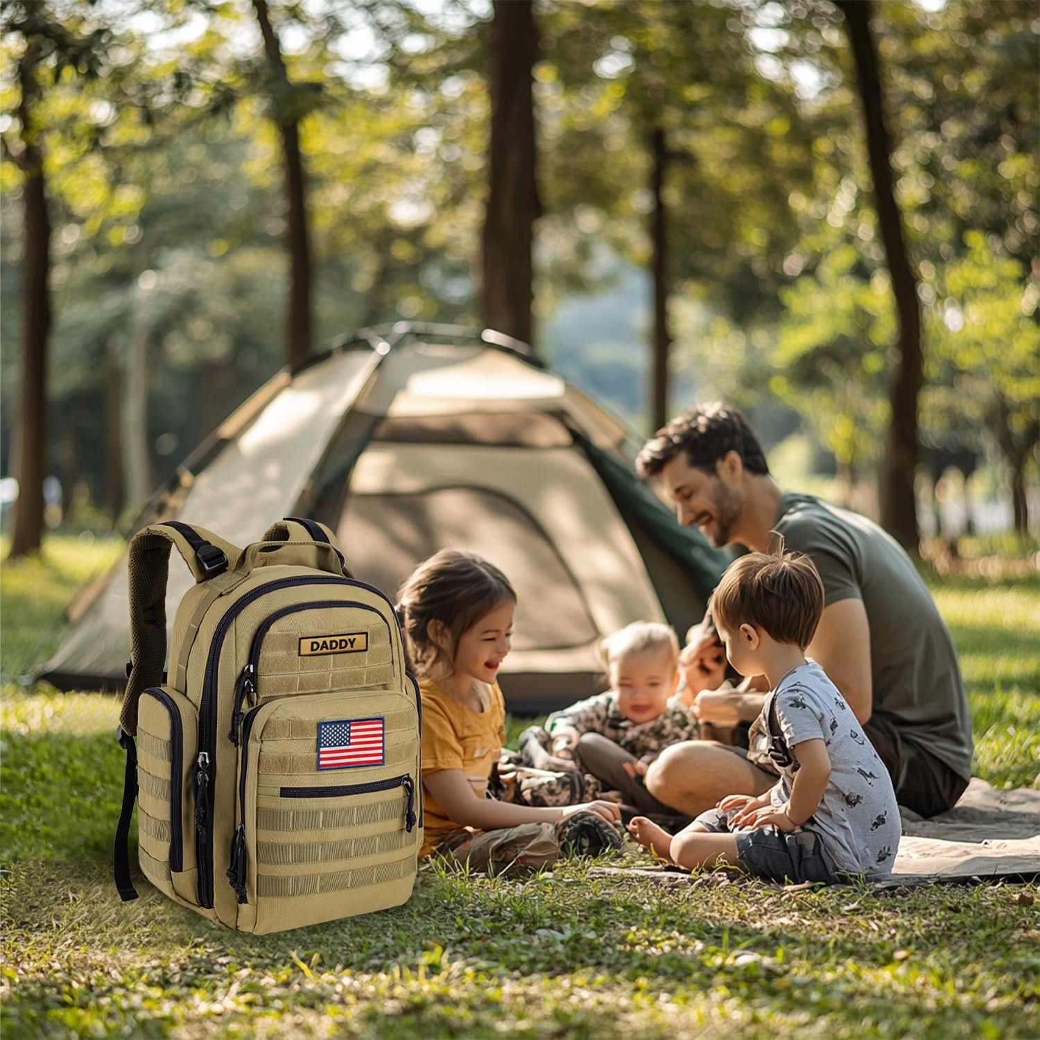 SHARKMOUTH diaper bag gift-ready design suits new parents on outings.