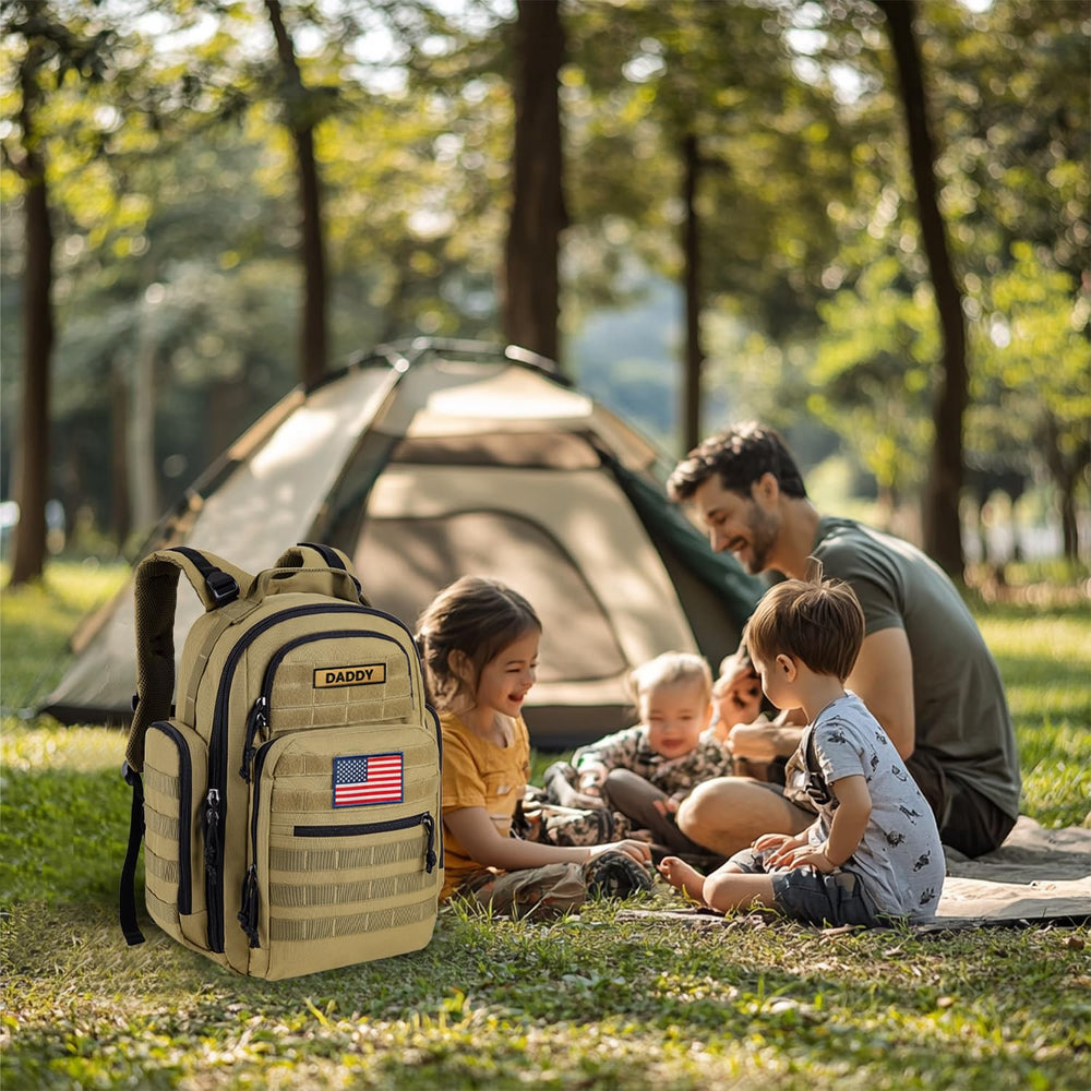 SHARKMOUTH diaper bag gift-ready design suits new parents on outings.