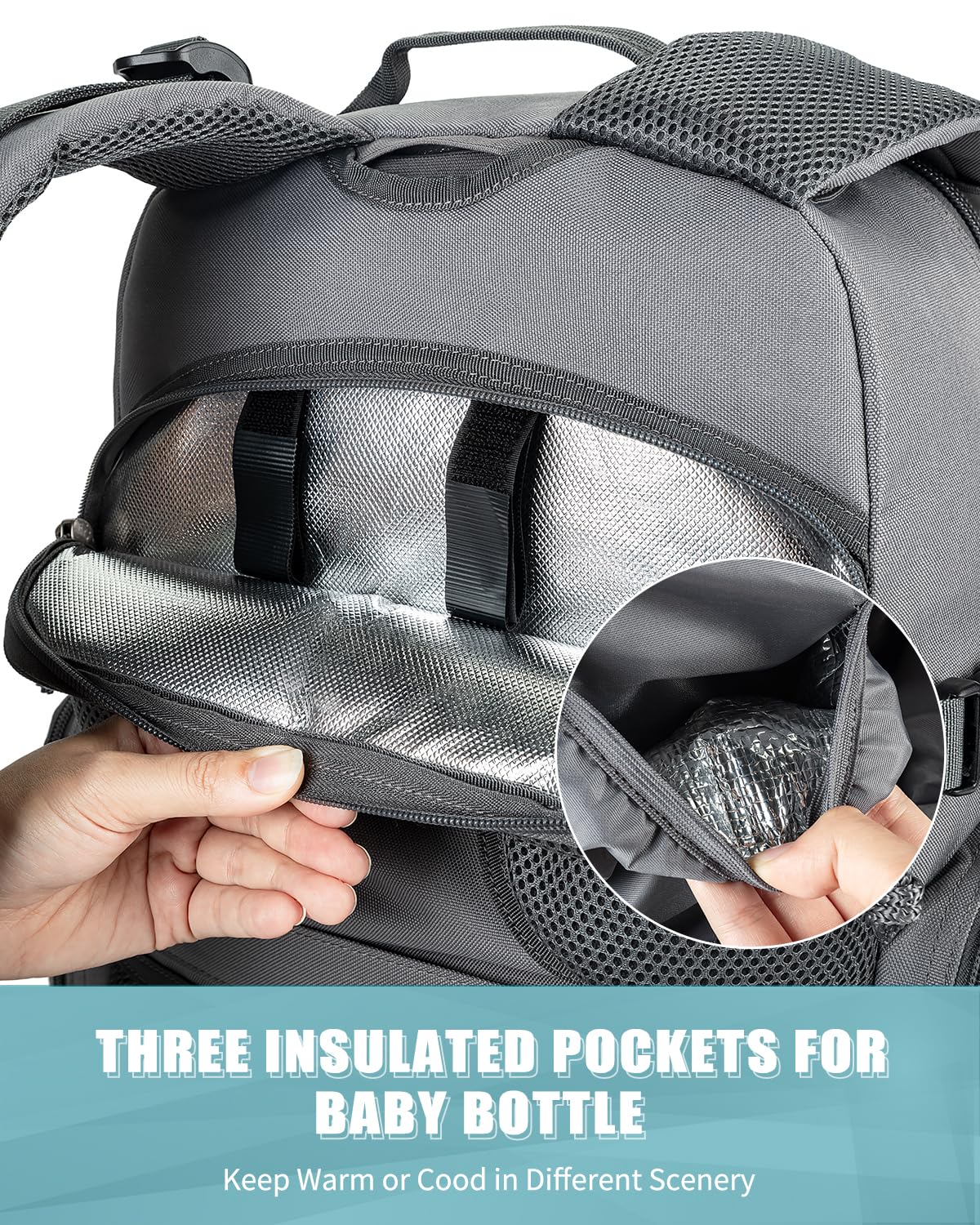 SHARKMOUTH quick-access wipes window aids mess-free diaper changes