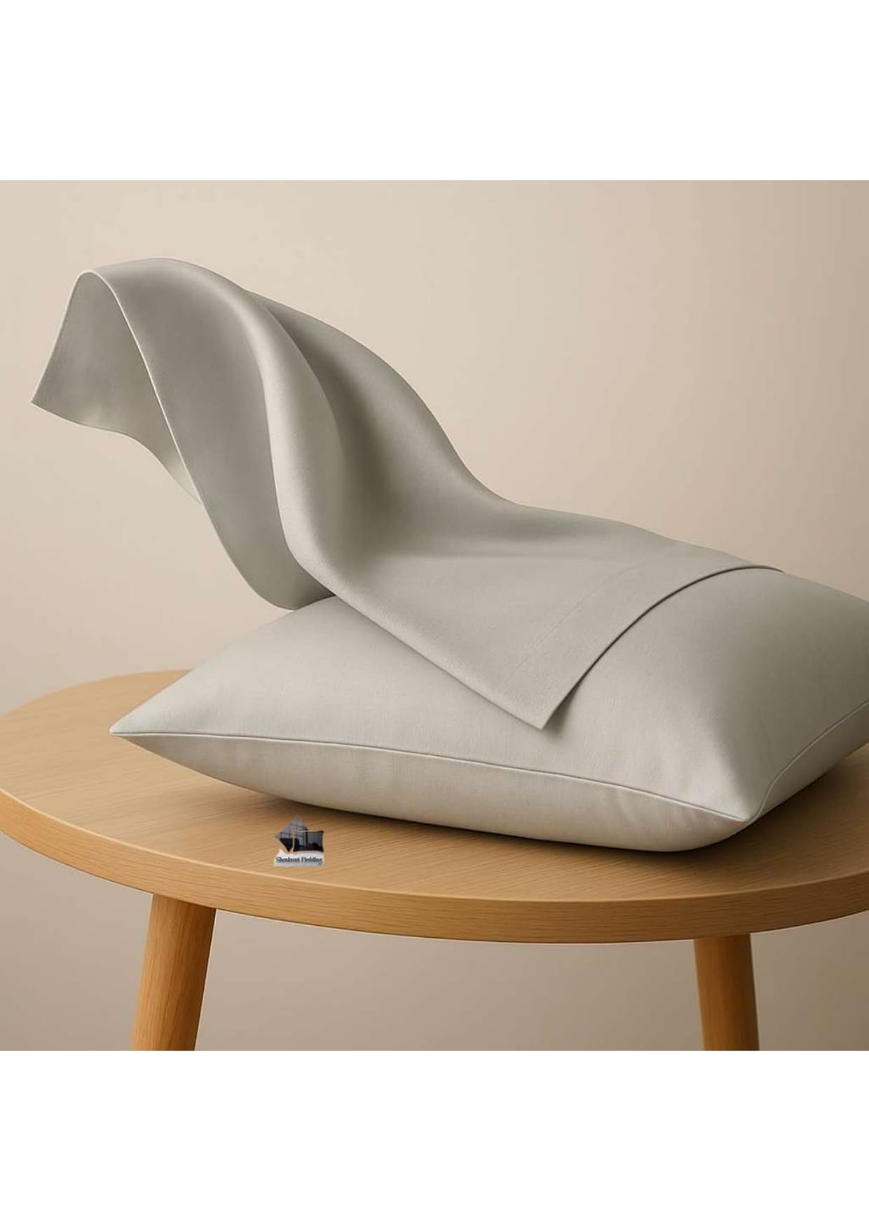 Shashwat Bedding Egyptian cotton weave closeup highlighting luxurious breathability for sensitive skin