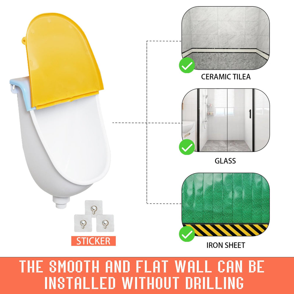 shawoo drill-installation mount supports secure wall setup on rough walls.