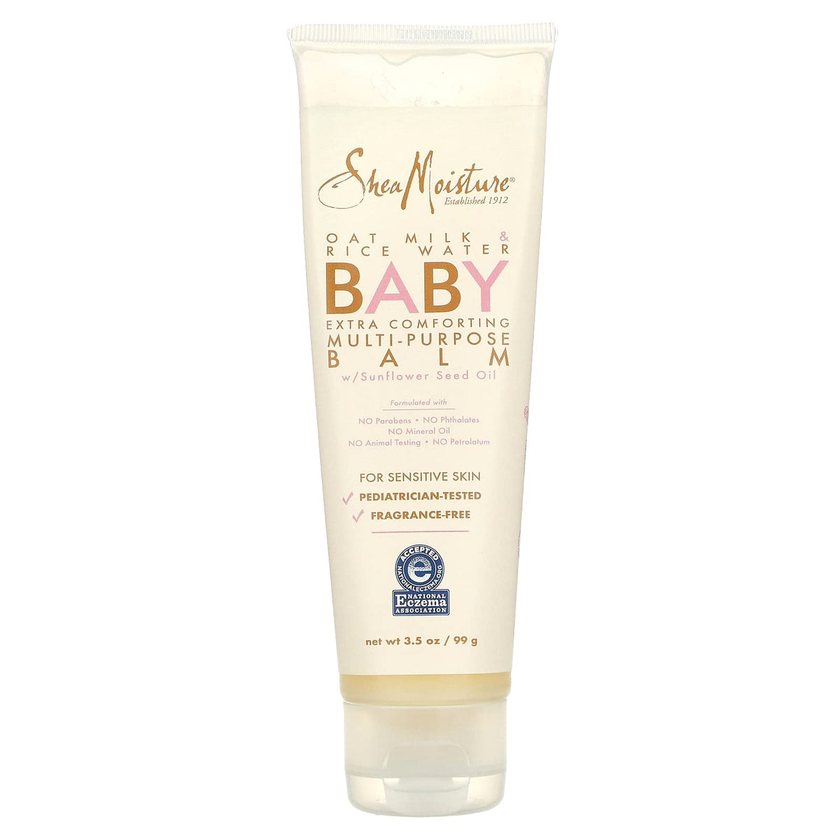 SheaMoisture Baby Balm jar: soothing hydration for dry, sensitive baby skin